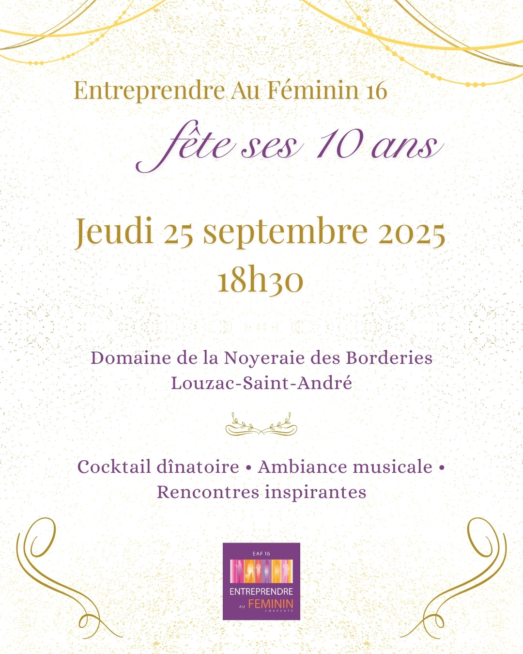 Soirée 10 ans EAF 16